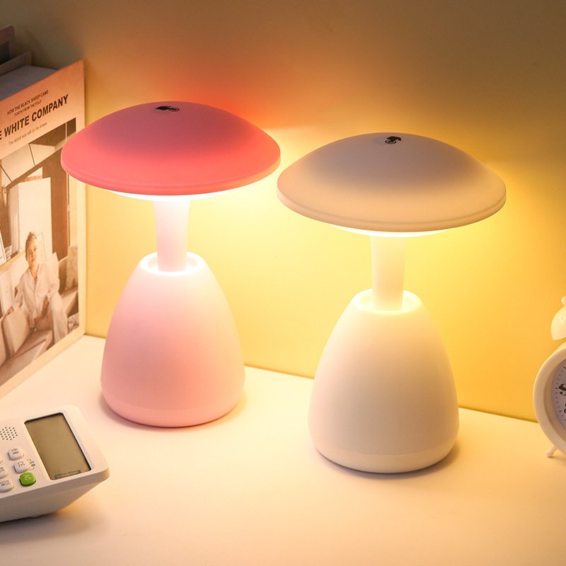 0-1-4.jpg Veilleuse LED Tactile Sans Fil à Intensité Réglable avec Chargeur USB - الصورة 1