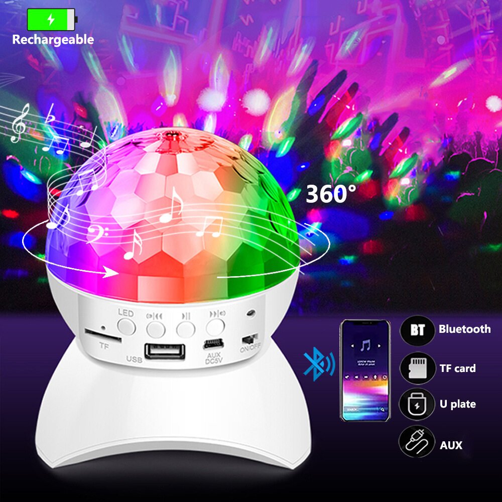 5e85b21776631a4e9c58d51f9ff712b8.jpg Projecteur Led de Disco RGB intelligente décoration Chambre à coucher - الصورة 1