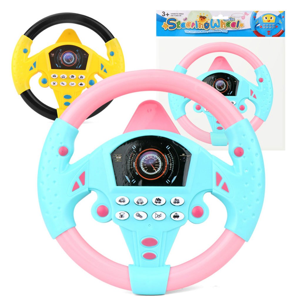 Baby-Wheel-cnc.jpg Jouet volant de conduite simulé avec lumière et musique – لعبة مقود السيارة للأطفال - الصورة 1