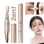 Recourbe-cils chauffant et tondeuse à sourcils 2 en 1 – جهاز تقويم الرموش