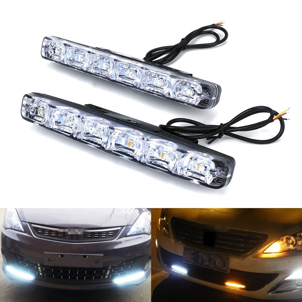 HTB1vlbrXyfrK1RjSspbq6A4pFXaI.jpg Feux de jour anti-brouillard Standard pour voiture 2 pcs ,10 led - الصورة 1