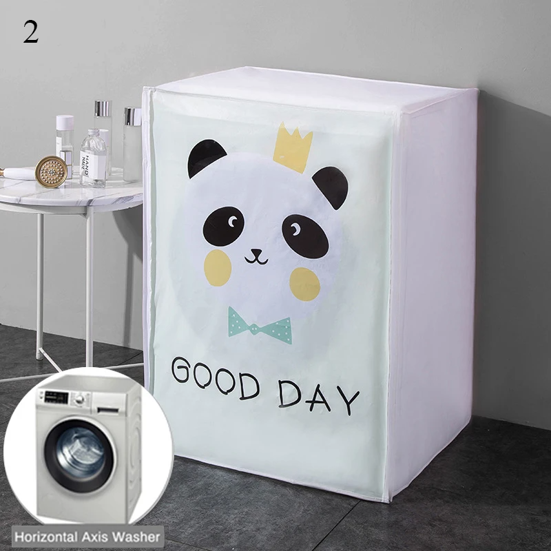 Juste-de-poche-anti-poussi-re-pour-machine-laver-rouleau-tanche-housse-de-machine-laver-domestique.png Housse pour Machine à Laver à Tambour Étui Étanche, Anti-Poussière - الصورة 1