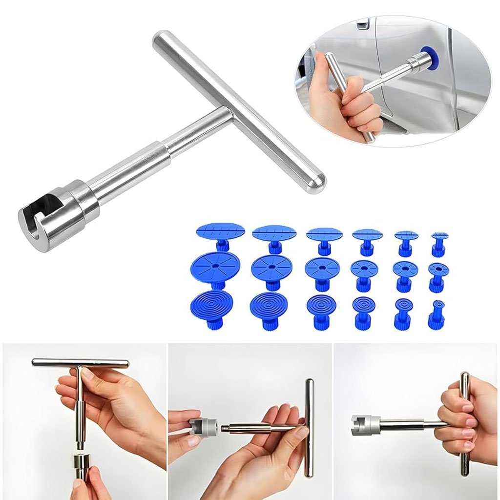 Kit-Carrosserie-cnc-8.jpg Outil De Débosselage Sans Peinture Carrosserie 19Pcs – طقم إصلاح هيكل السيارة بدون طلاء - الصورة 1