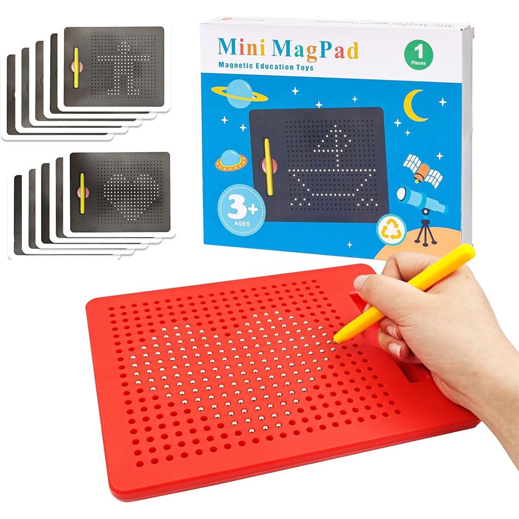 Mag-Pad-cnc-1.jpg Planche à Dessin Magnétique avec Stylo pour Enfants – لوحة رسم مغناطسية للأطفال - الصورة 1