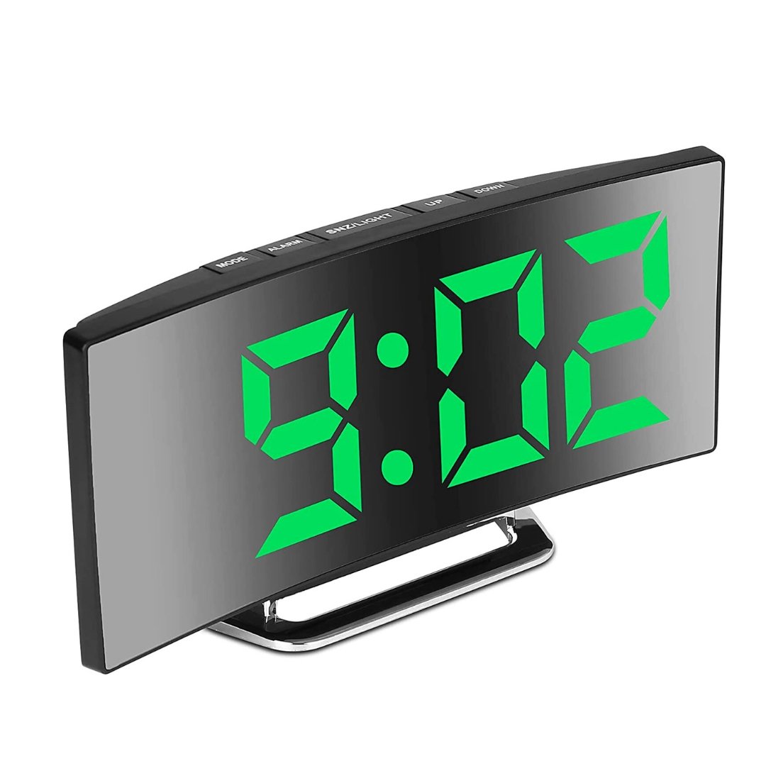 xr:d:DAFf5nuQfF4:53,j:2778581880,t:23041514 Horloge et réveil thermomètre de table electronique lumineux - الصورة 1
