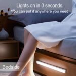 Lampe de Placard avec Detecteur de Mouvement Rechargeable et sans Fil