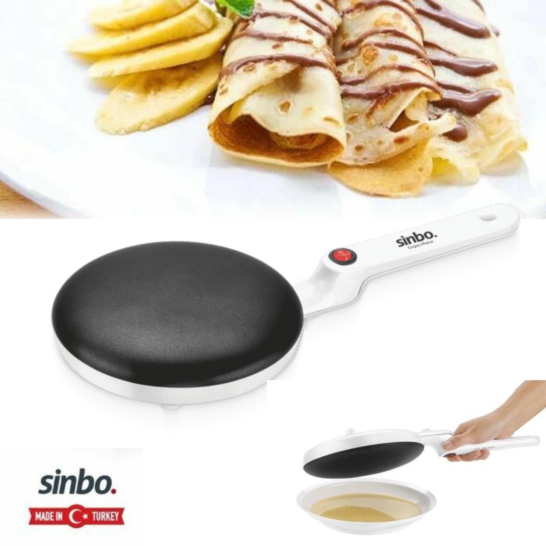 xr:d:DAFiiP3nVjQ:32,j:47077401121,t:23051314 Machine à Crêpes Sinbo SP5208 - الصورة 1