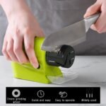 Swift Sharp Aiguiseur De Couteaux Électrique Et Manuel 2En1 - مسن سكاكين