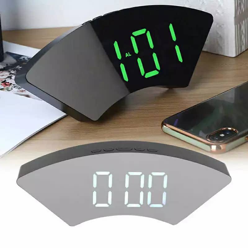 WhatsApp-Image-2022-12-31-at-4.33.10-PM.jpeg Horloge numérique miroir grand écran pour chambre à coucher - الصورة 1