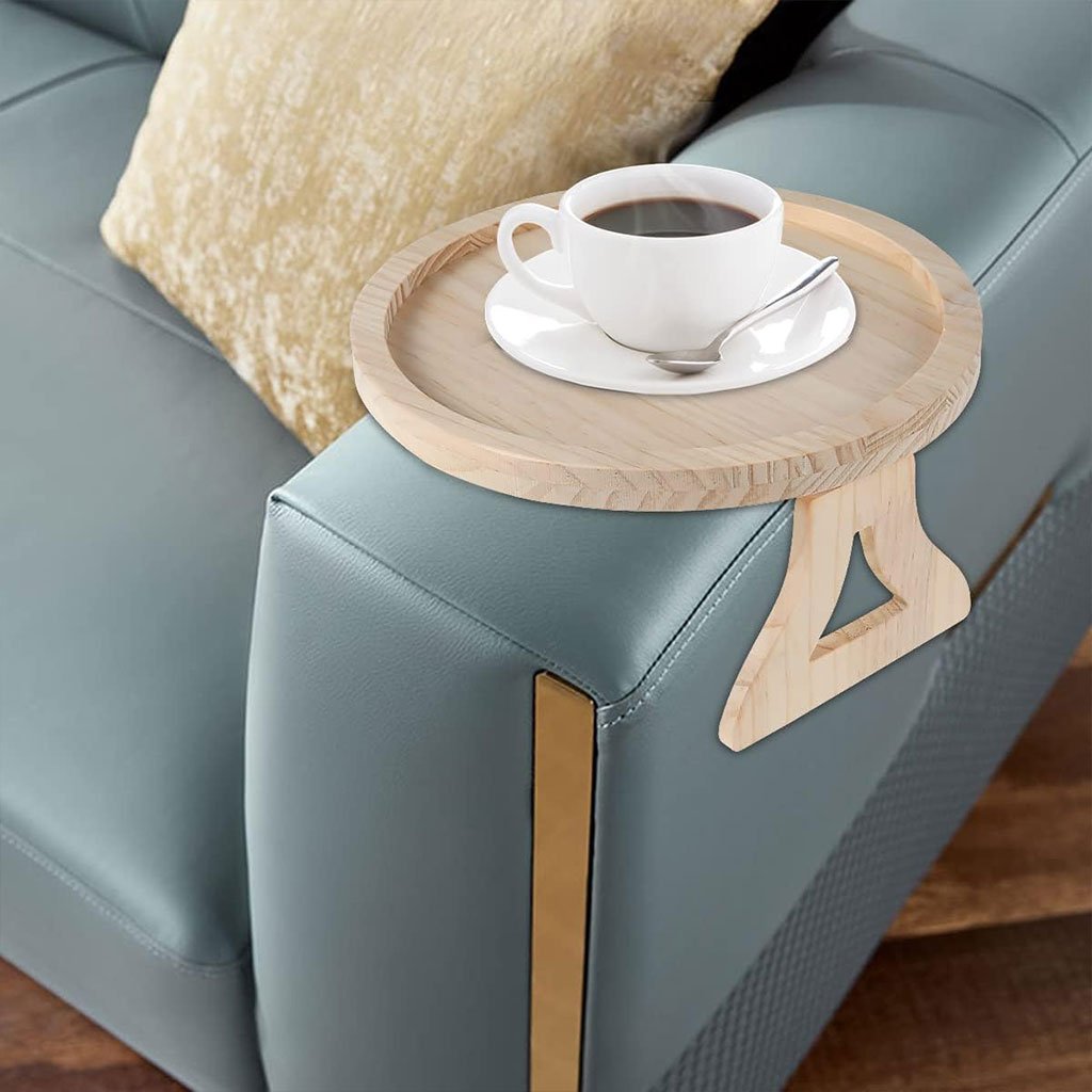 plateau-bois-sofa-6.jpg Plateau d'accoudoir de fauteuil en Bambou à Clip de Bras - صينية مسند ذراع للأريكة - الصورة 1