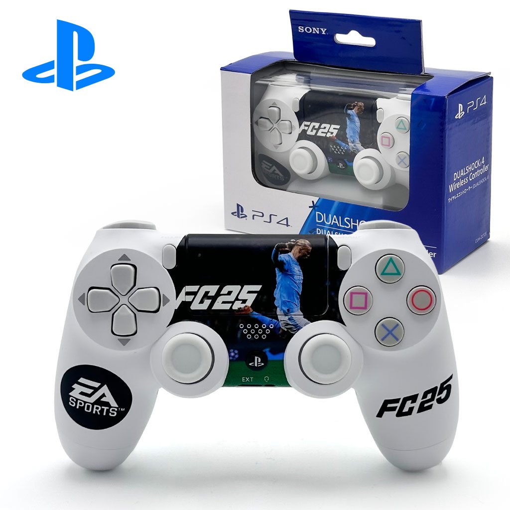 1775730550366_03129k7b_fc26-cnc.jpg SONY DualShock Manette PS4 Sans Fil, Batterie Rechargeable (High Copy) – Edition FC25 - الصورة 1