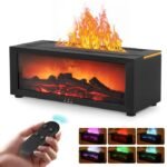 Humidificateur Effet Flamme 7 Couleurs - مرطب الهواء بتأثير اللهب الواقعي