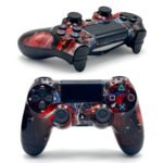 SONY DualShock Manette PS4 Sans Fil, Batterie Rechargeable (High Copy) – Edition Captain America