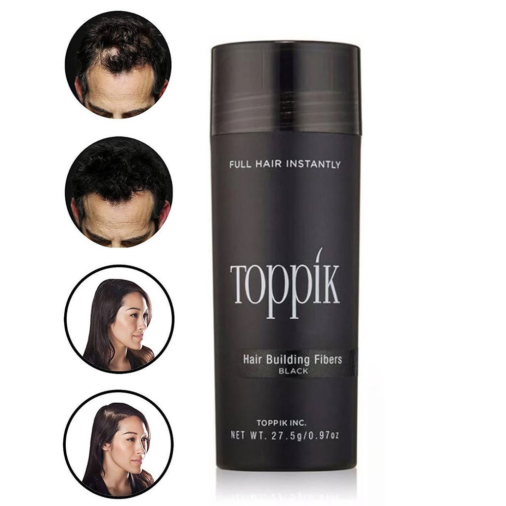 topikcncc.jpg Toppik fibres capillaires noires - ألياف "توبيك" لتكثيف الشعر - الصورة 1